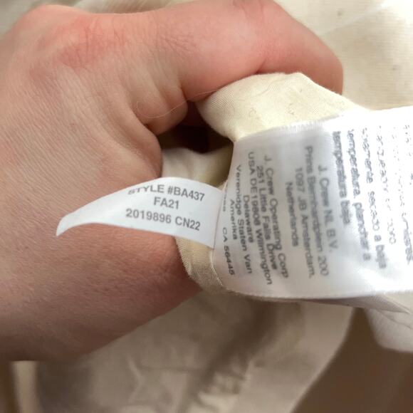 J. CREW Alfie Blazer in Denim Stripe Ivory Cream White {3Q24} - Picture 9 of 9